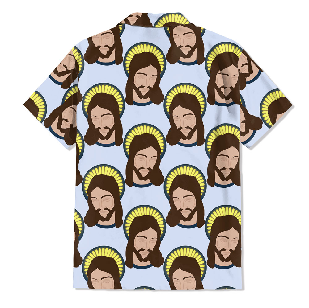 Jesus Head Christian Hawaiian Shirt