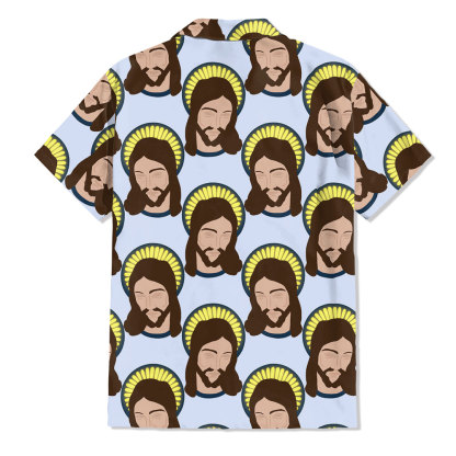 Jesus Head Christian Hawaiian Shirt
