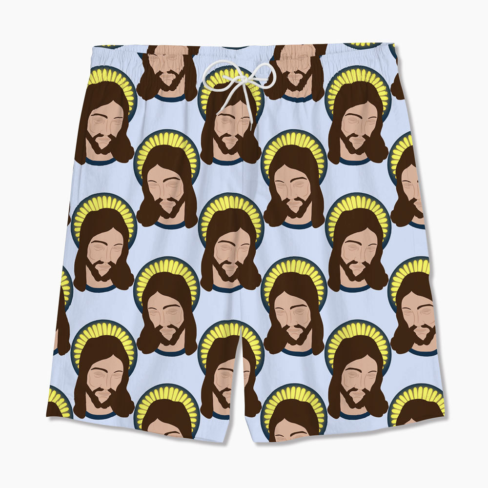 Jesus Head Christian Hawaiian Shirt