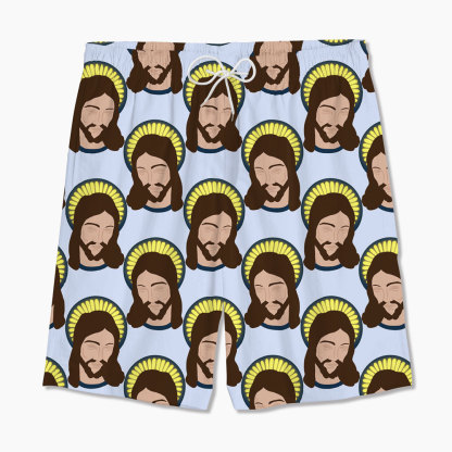 Jesus Head Christian Hawaiian Shirt