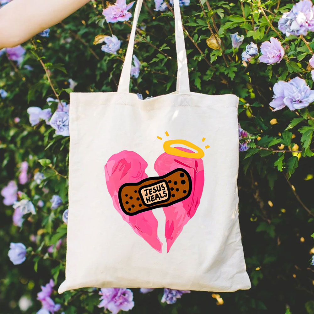 Yhwh Unisex Christian Canvas Tote Bag Sale - GuidingCross