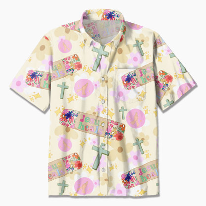 Jesus Heals Christian Hawaiian Shirt