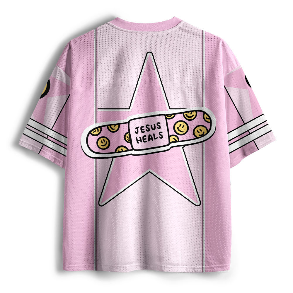 Jesus Heals Christian Mesh Jersey