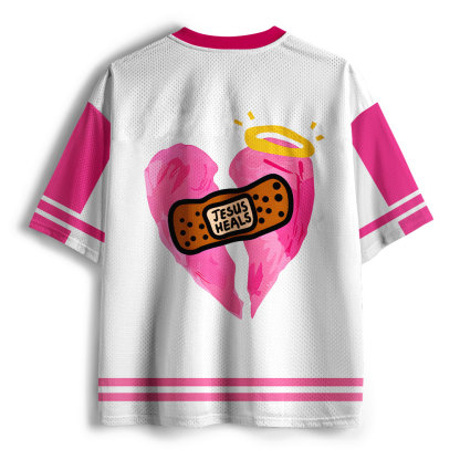 Jesus Heals Christian Mesh Jersey