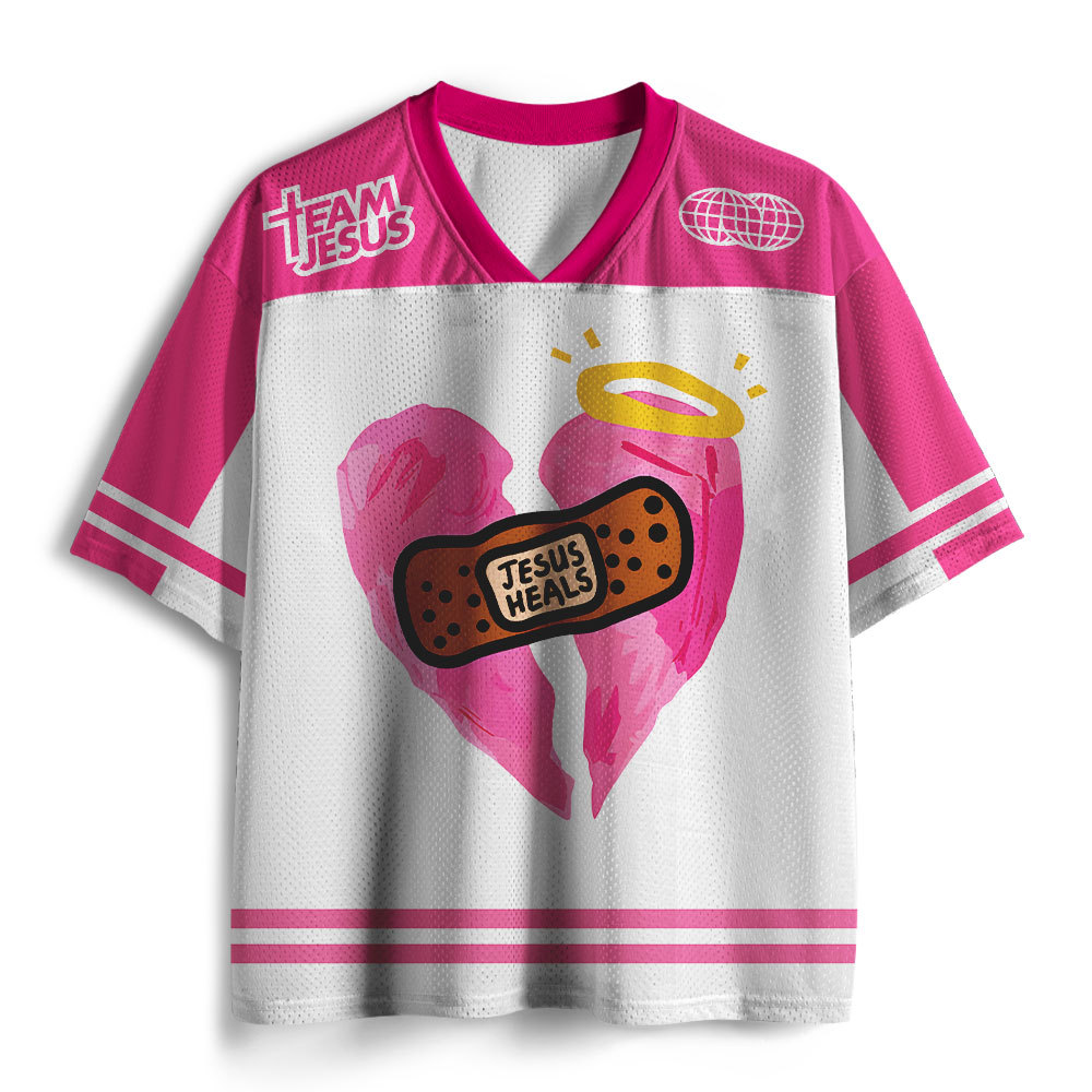 Jesus Heals Christian Mesh Jersey