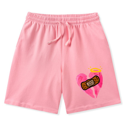 Jesus Heals Christian Washed Shorts