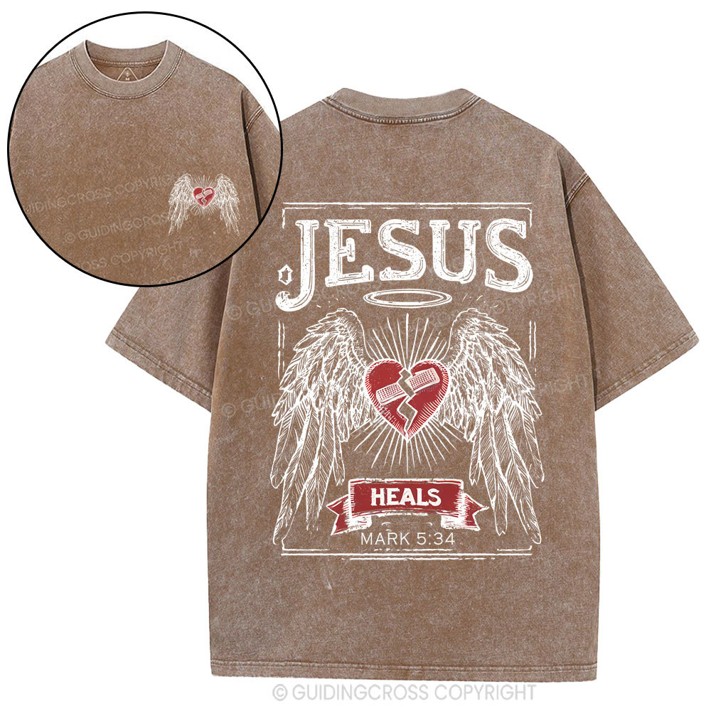 New-Sample Christian Washed T-Shirt Sale - GuidingCross