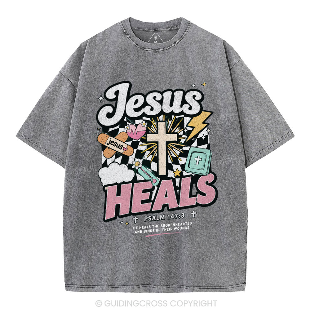 New-Sample Christian Washed T-Shirt Sale - GuidingCross