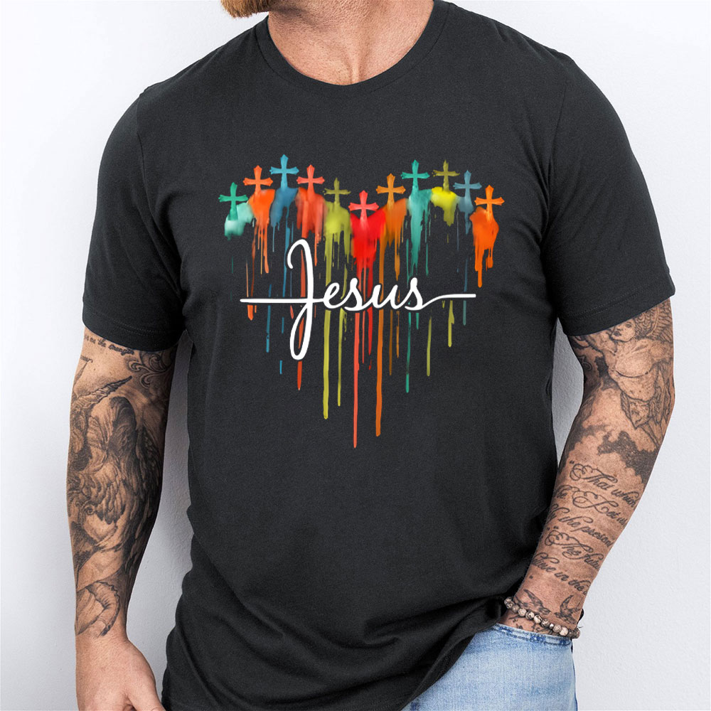 Jesus Heart Christian T-Shirt