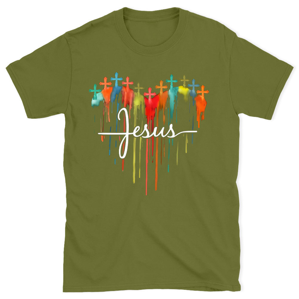 Jesus Heart Christian T-Shirt