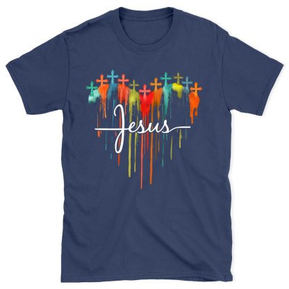 Jesus Heart Christian T-Shirt