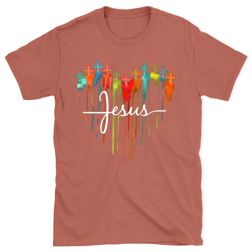 Jesus Heart Christian T-Shirt