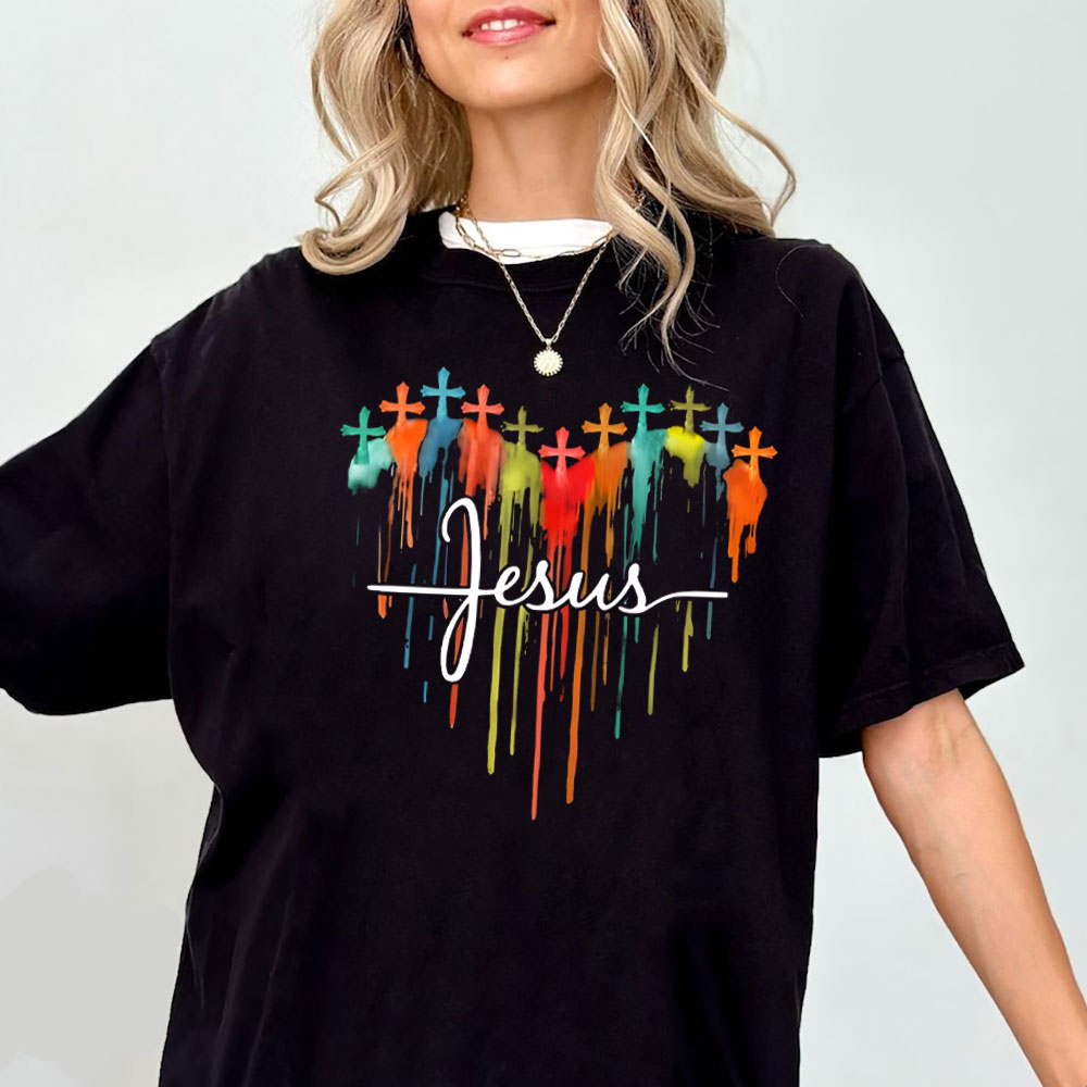 Jesus Heart Christian T-Shirt