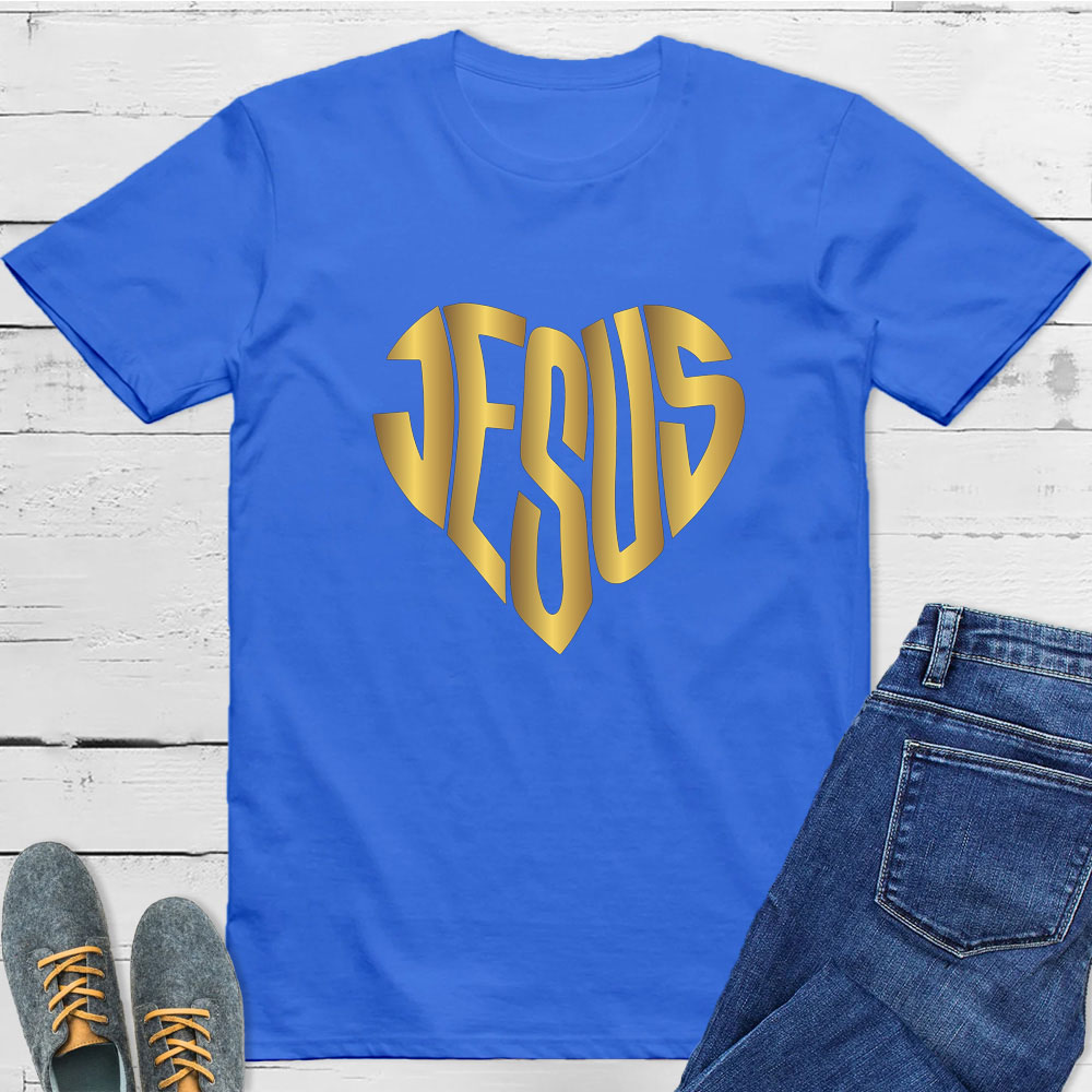 Jesus Heart Christian T-Shirt