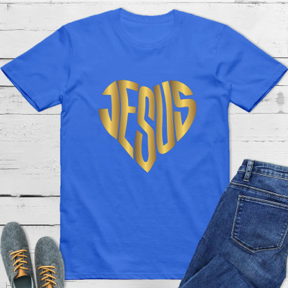 Jesus Heart Christian T-Shirt
