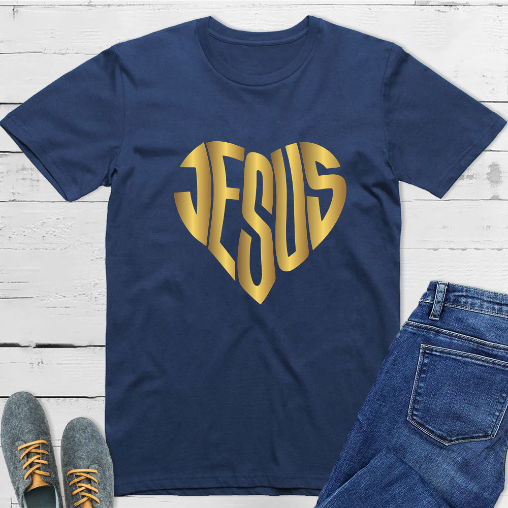 Jesus Heart Christian T-Shirt