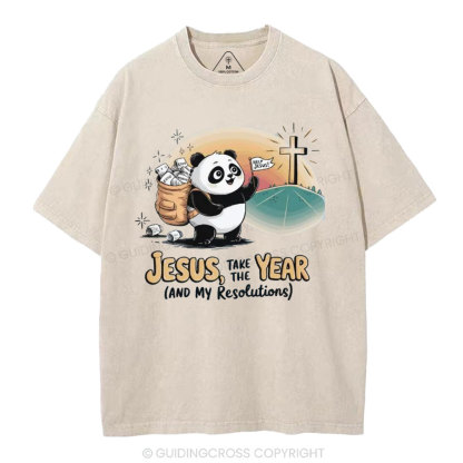 Jesus Help Christian Washed T-Shirt