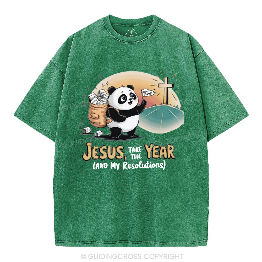 Jesus Help Christian Washed T-Shirt
