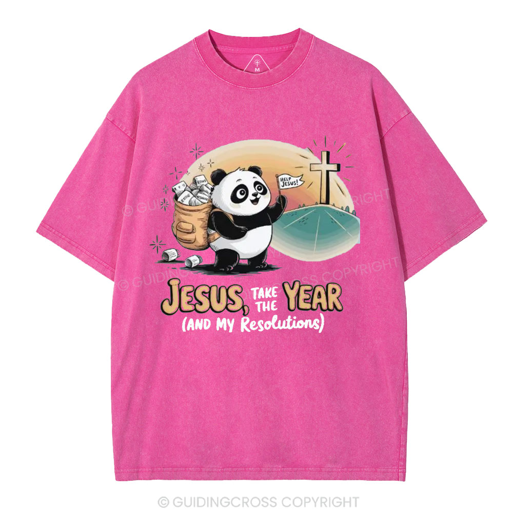 Jesus Help Christian Washed T-Shirt