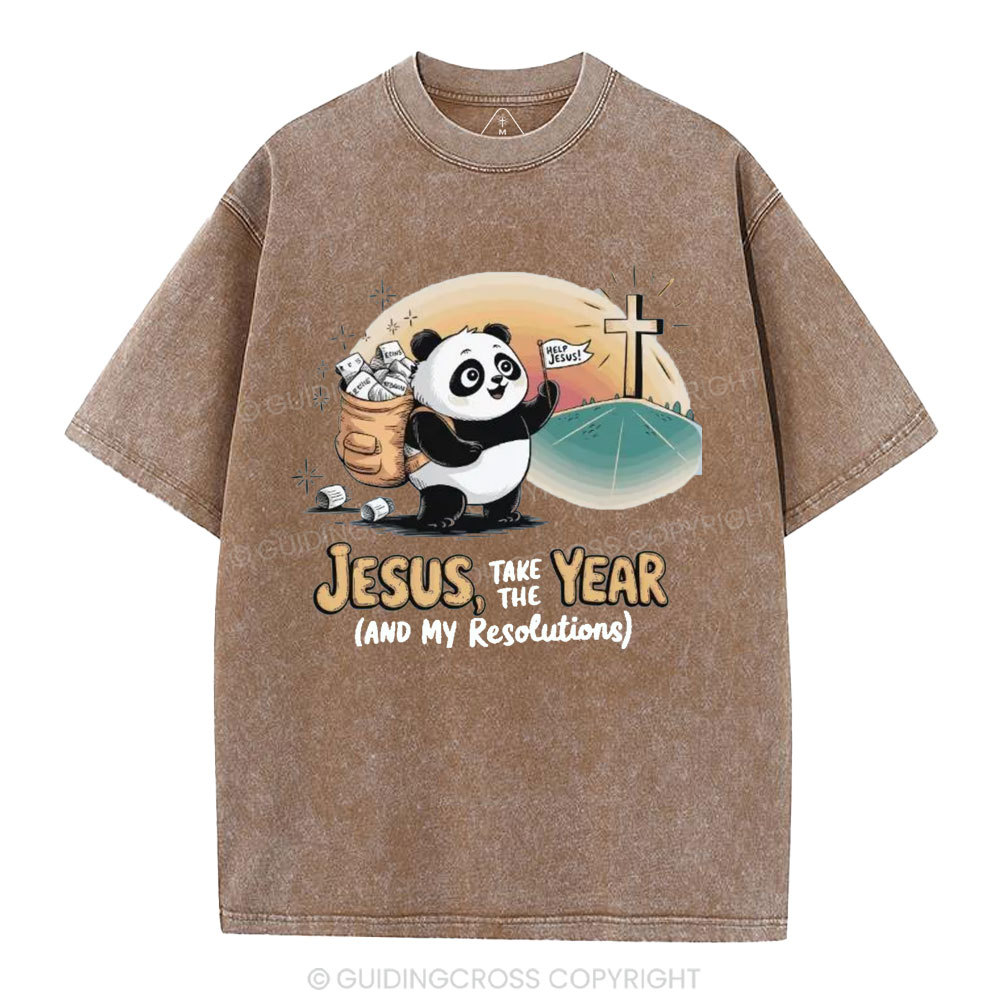 Jesus Help Christian Washed T-Shirt
