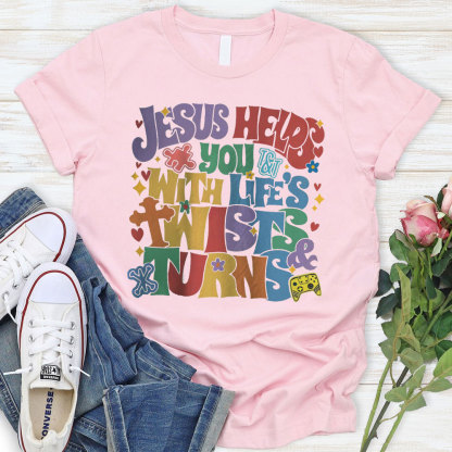 Jesus Helps You Christian T-Shirt