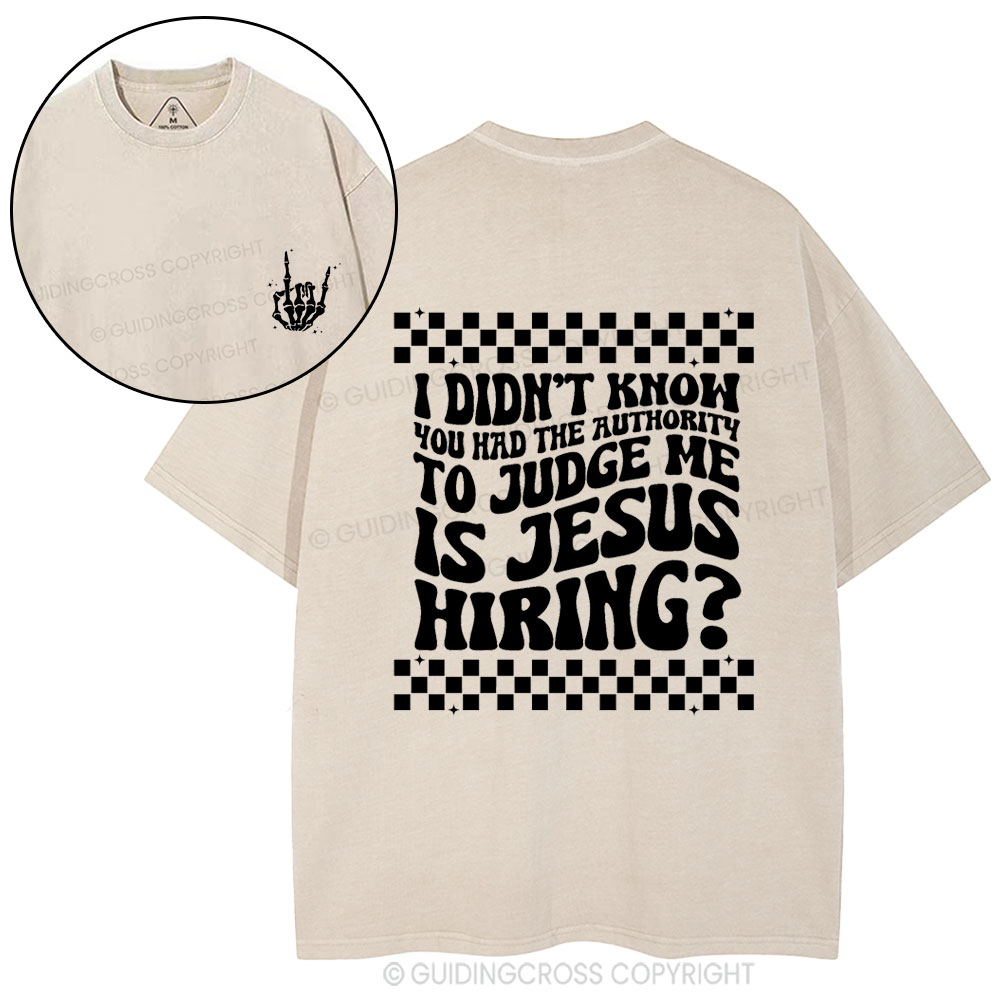 New-Sample Christian Washed T-Shirt Sale - GuidingCross