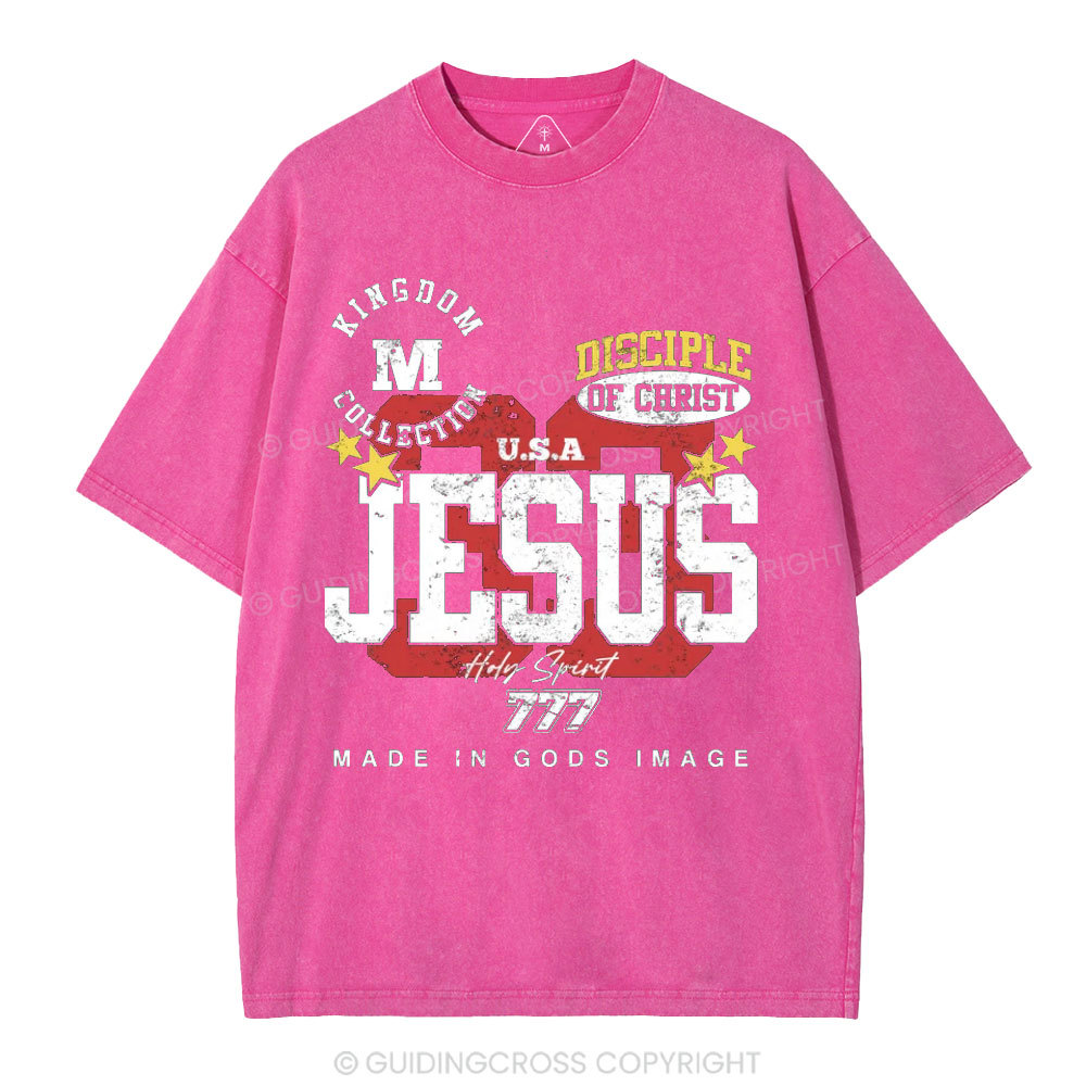 Jesus Holy Spirit  Christian Washed T-Shirt