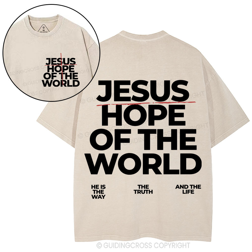 New-Sample Christian Washed T-Shirt Sale - GuidingCross