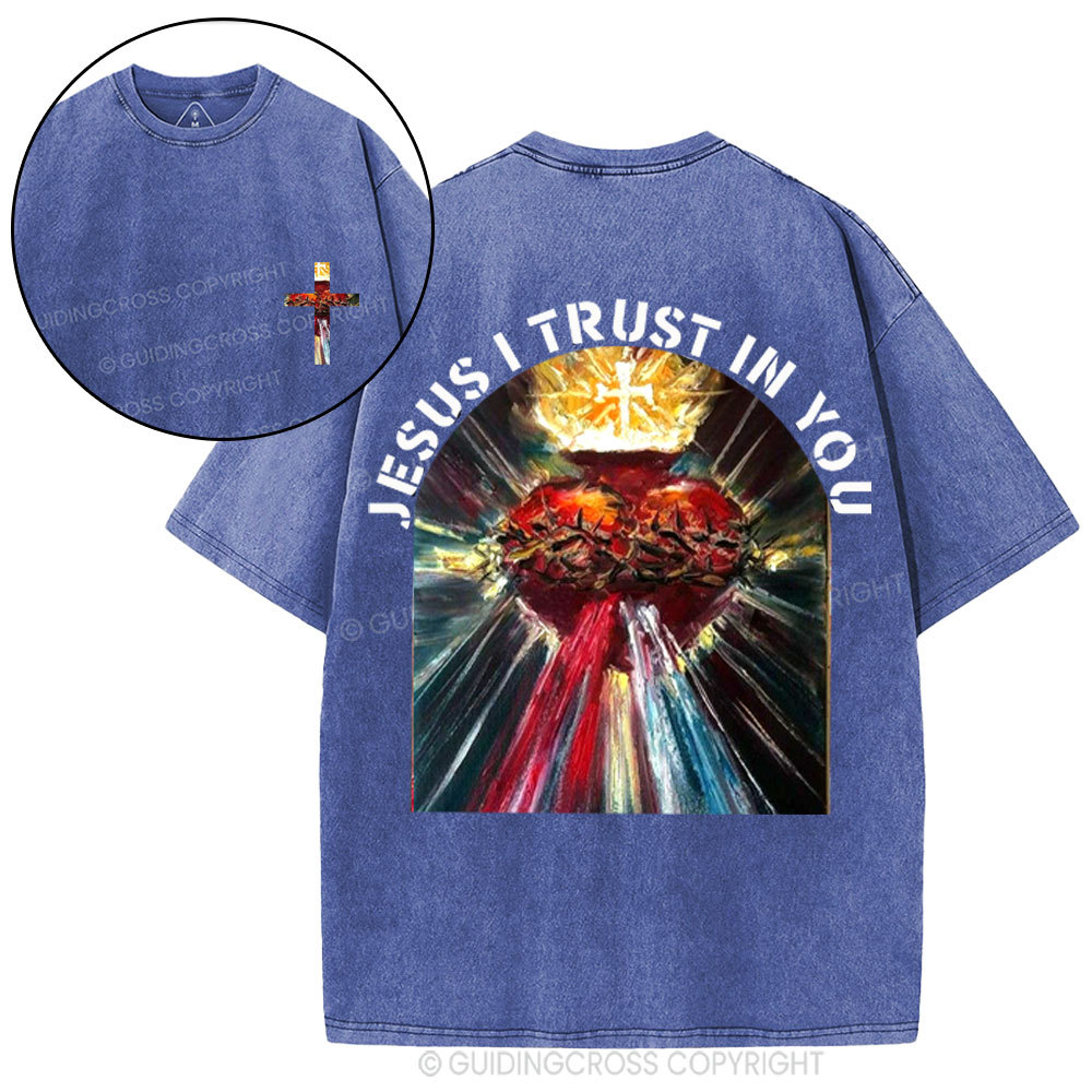 New-Sample Christian Washed T-Shirt Sale - GuidingCross