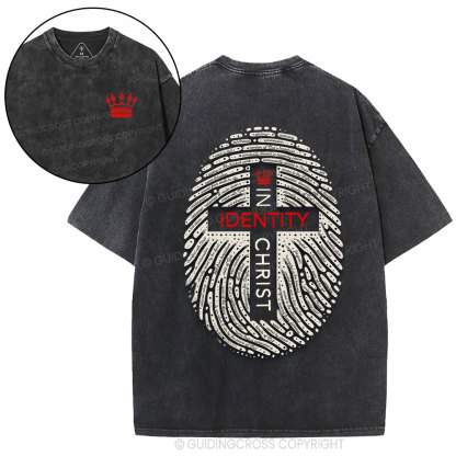 Jesus Identity Christian Washed T-Shirt
