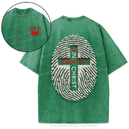 Jesus Identity Christian Washed T-Shirt