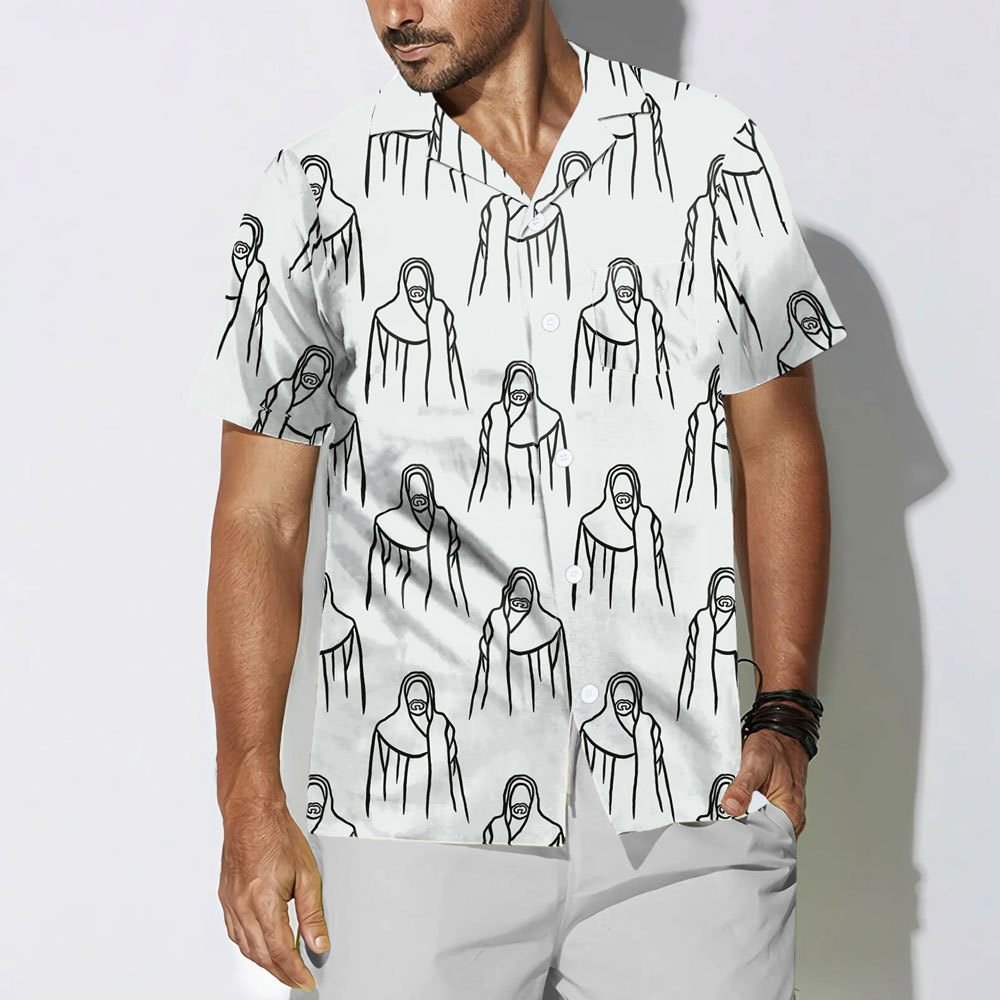 Jesus In Here Christian Hawaiian Shirt