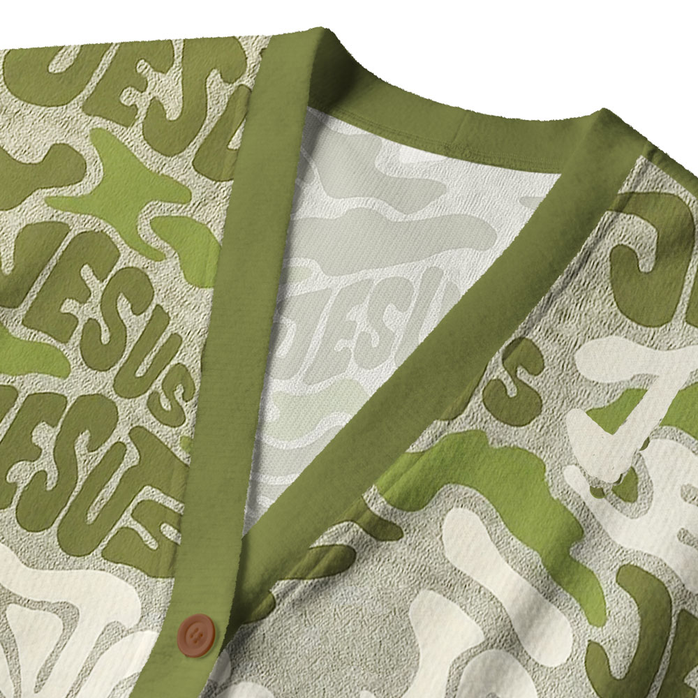 Jesus In Life Christian Lightweight Cardigan