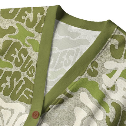 Jesus In Life Christian Lightweight Cardigan