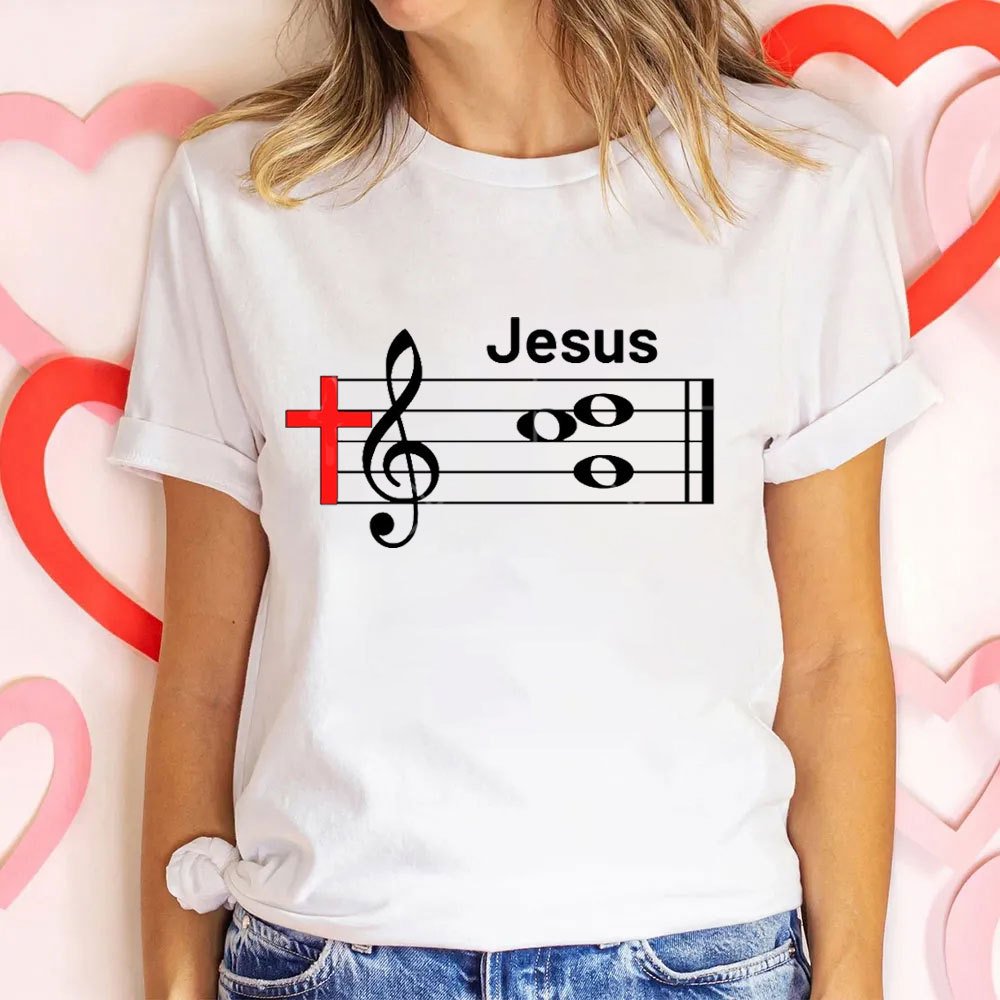 Jesus In Music Christian T-Shirt