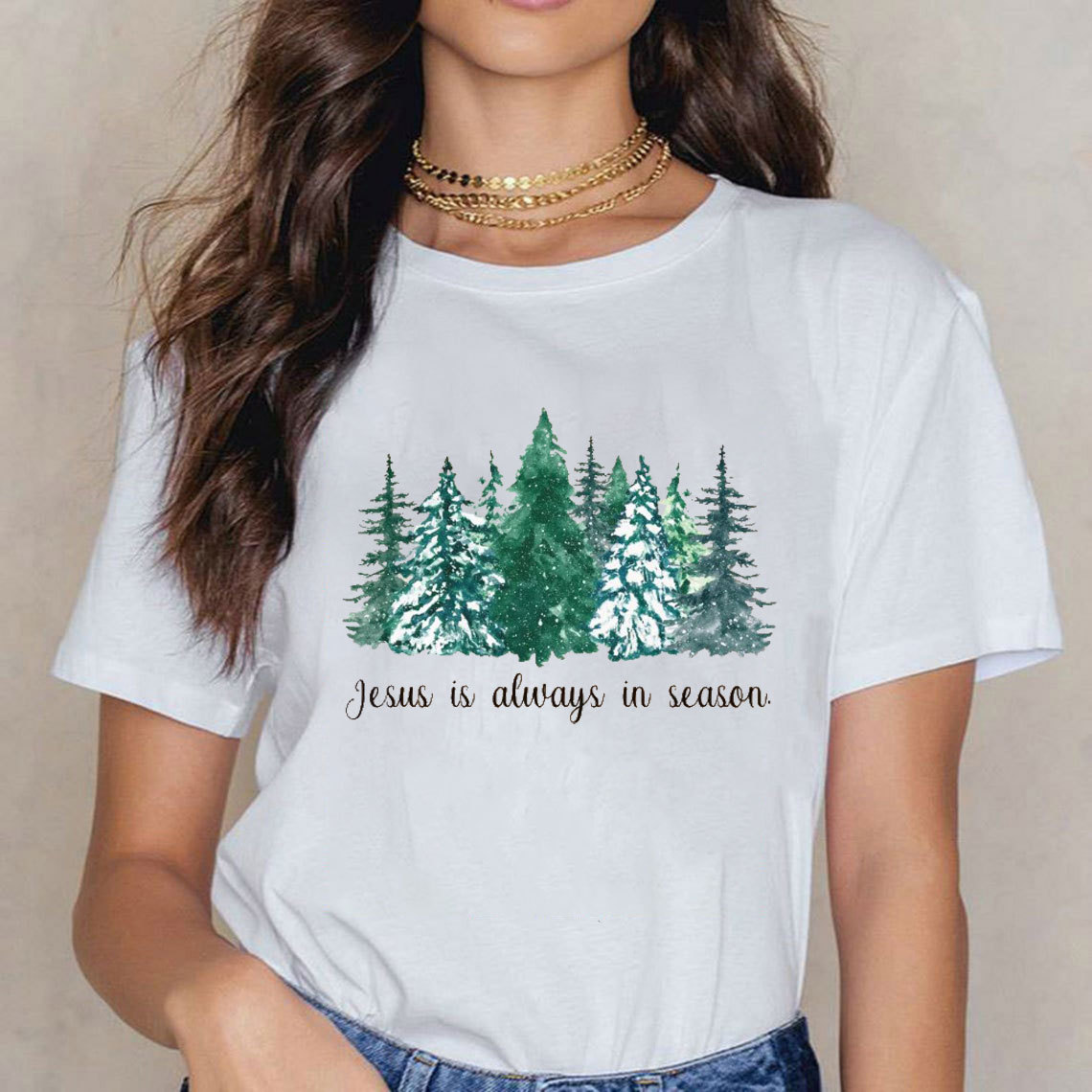 Jesus Is Always In Season Christian T-Shirt