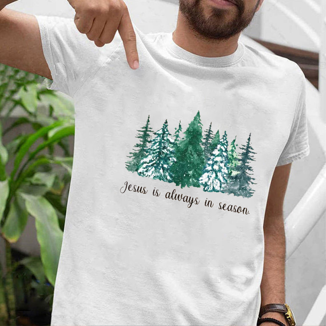 Jesus Is Always In Season Christian T-Shirt