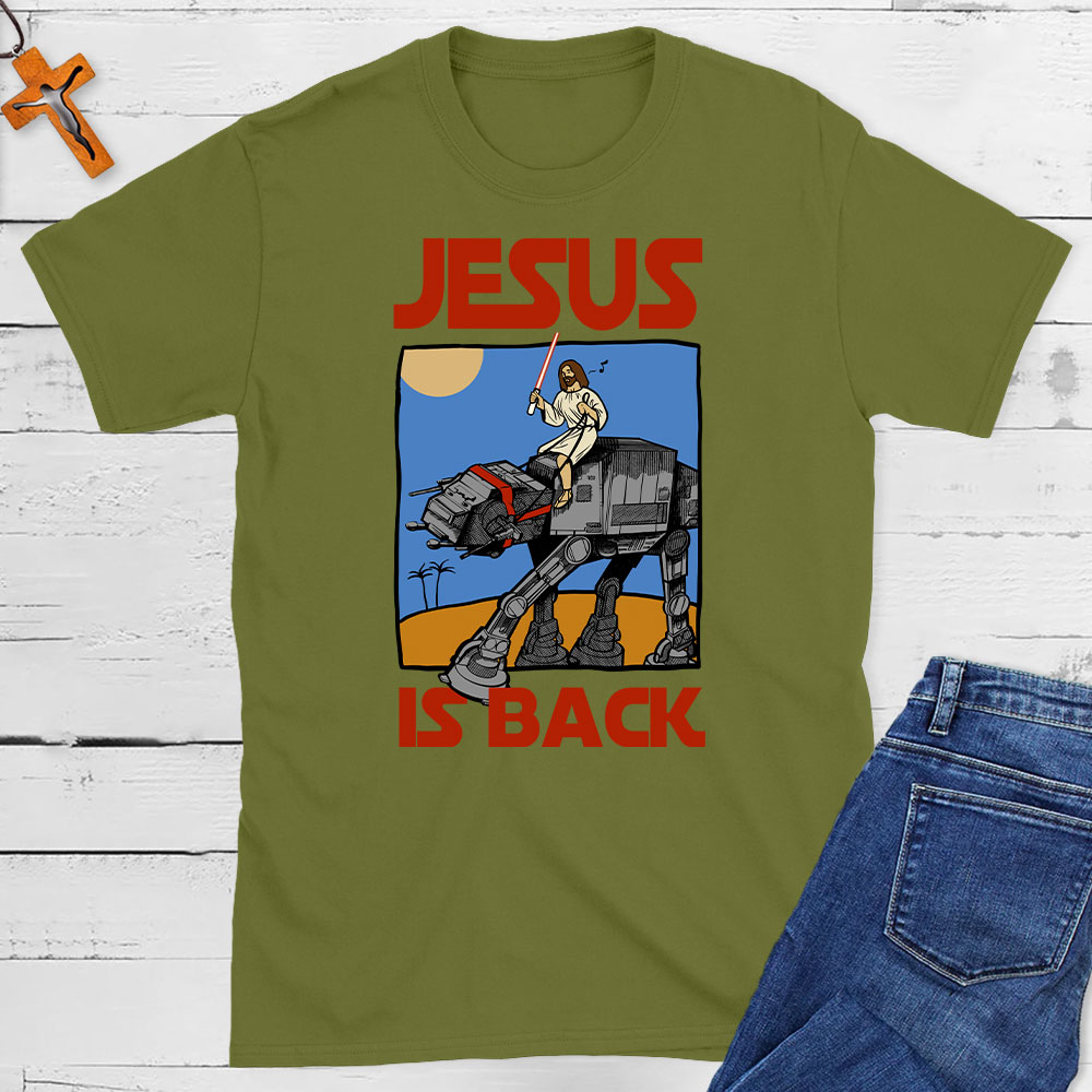 Jesus Is Back Christian T-Shirt