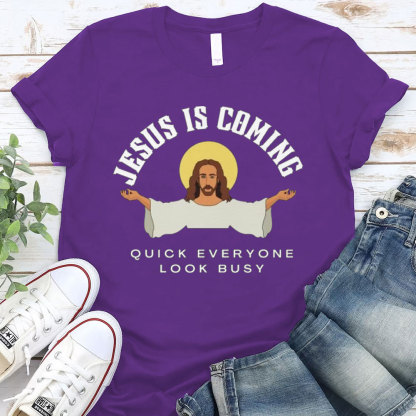 Jesus Is Coming Christian T-Shirt
