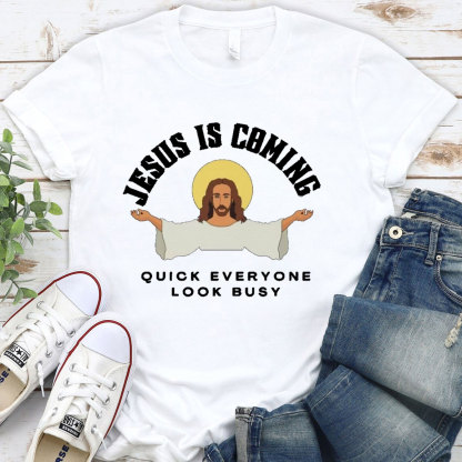 Jesus Is Coming Christian T-Shirt