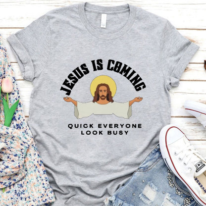 Jesus Is Coming Christian T-Shirt