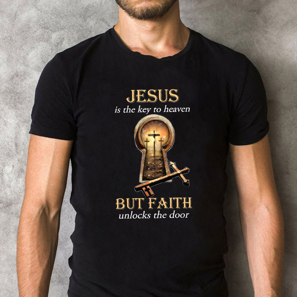 Jesus Is Key To Heaven Christian T-Shirt