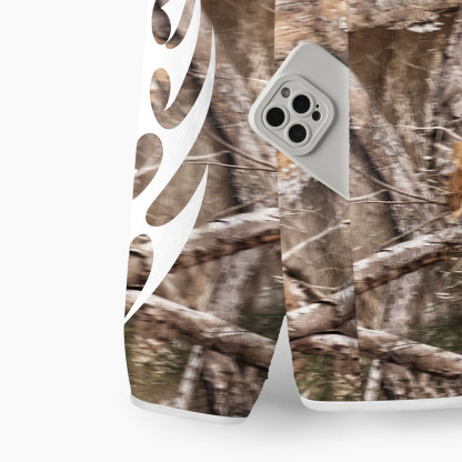Jesus Is King Camo Christian All Over Print Zip-Up Fleece Jacket