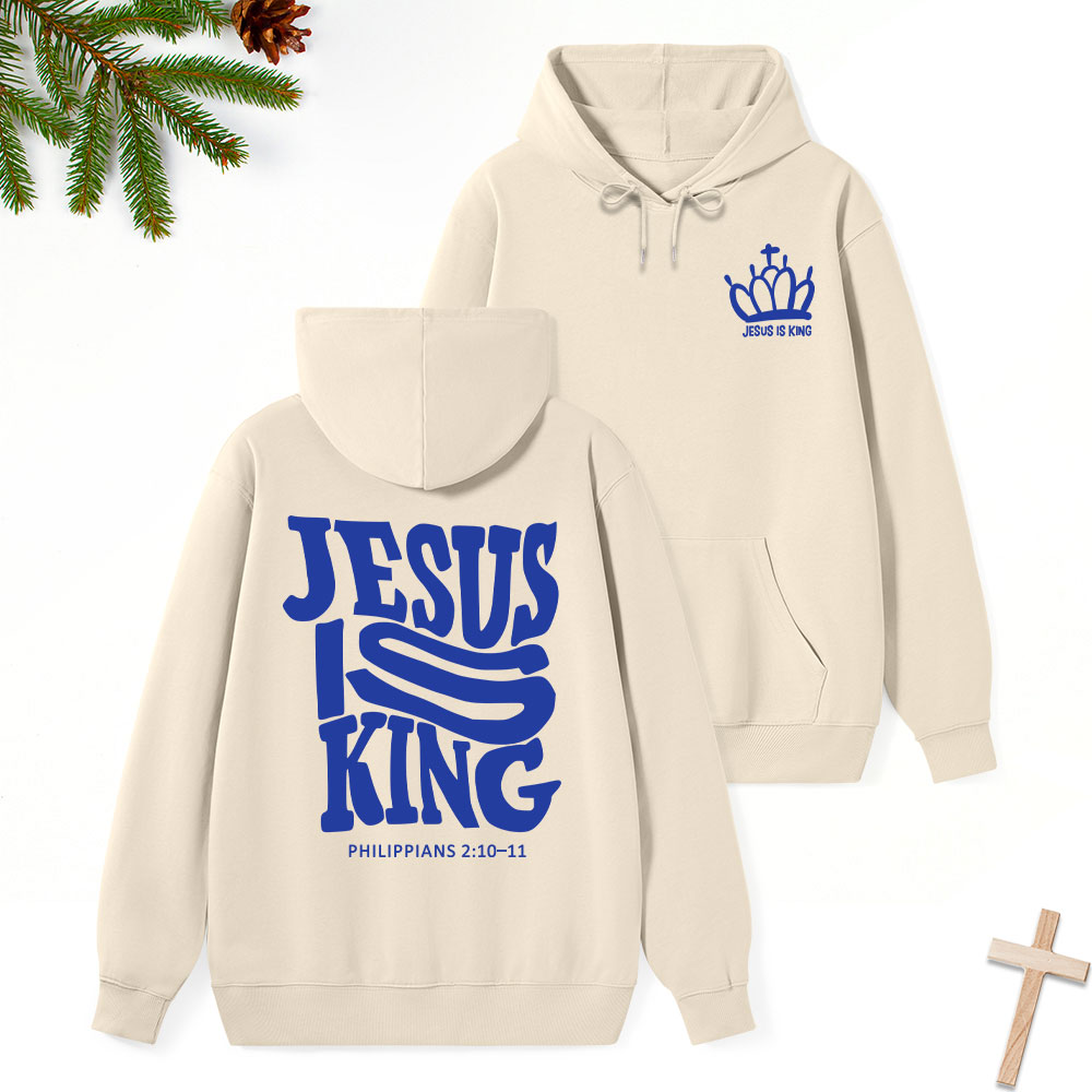 Jesus Is King Christian Classic Hoodie