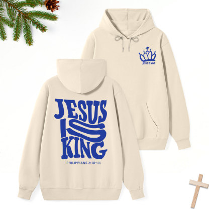 Jesus Is King Christian Classic Hoodie