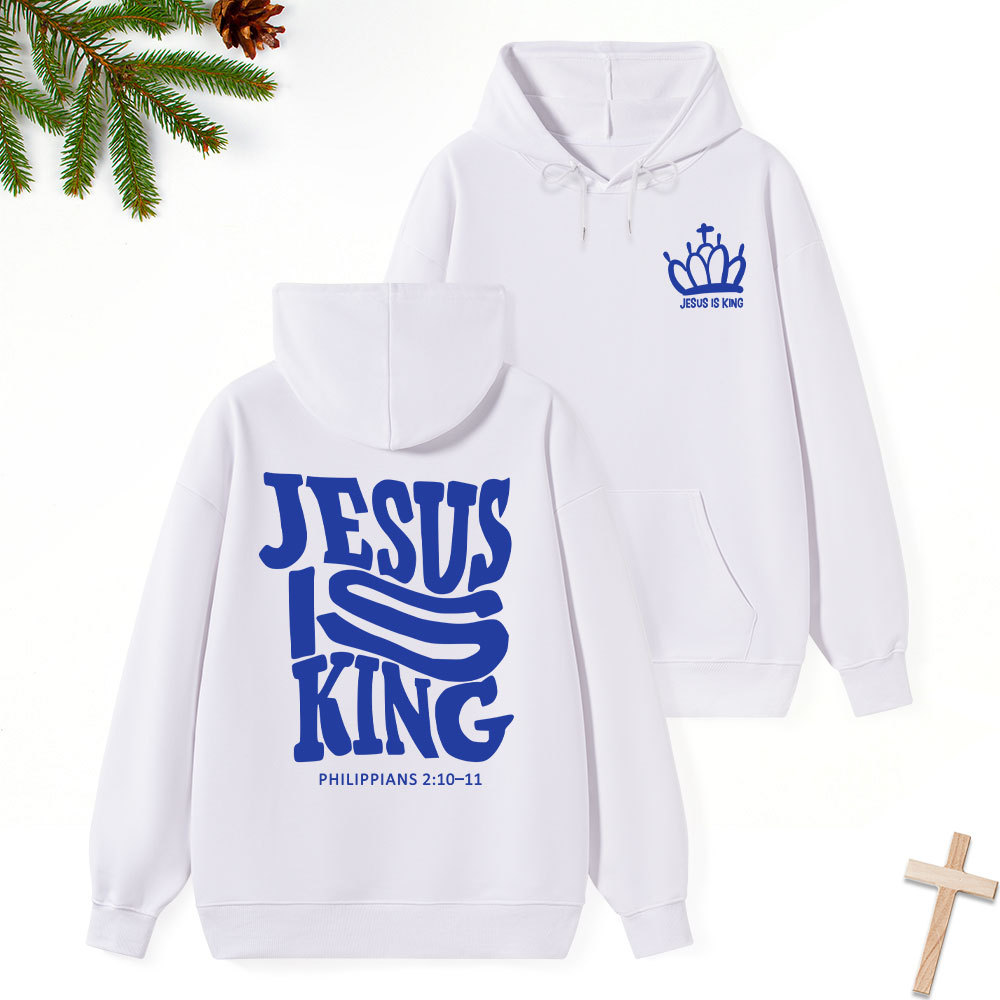 Jesus Is King Christian Classic Hoodie