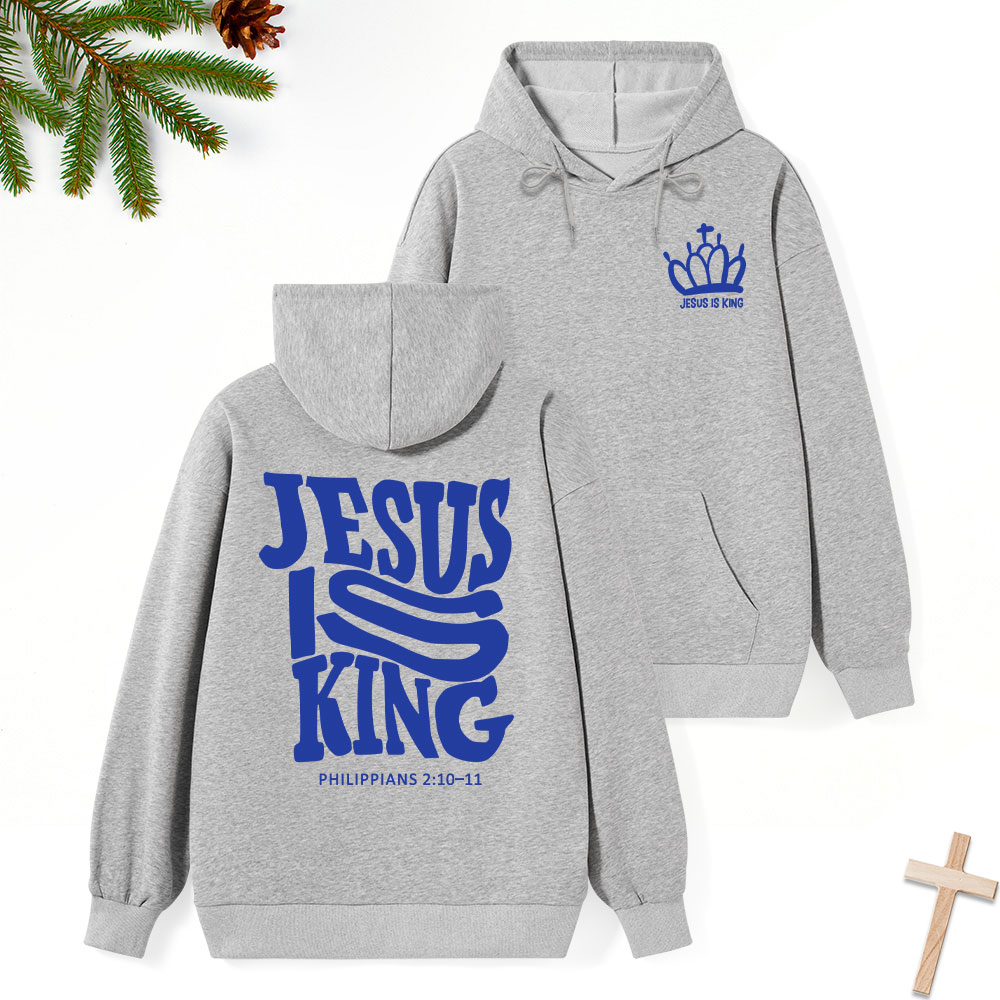 Jesus Is King Christian Classic Hoodie