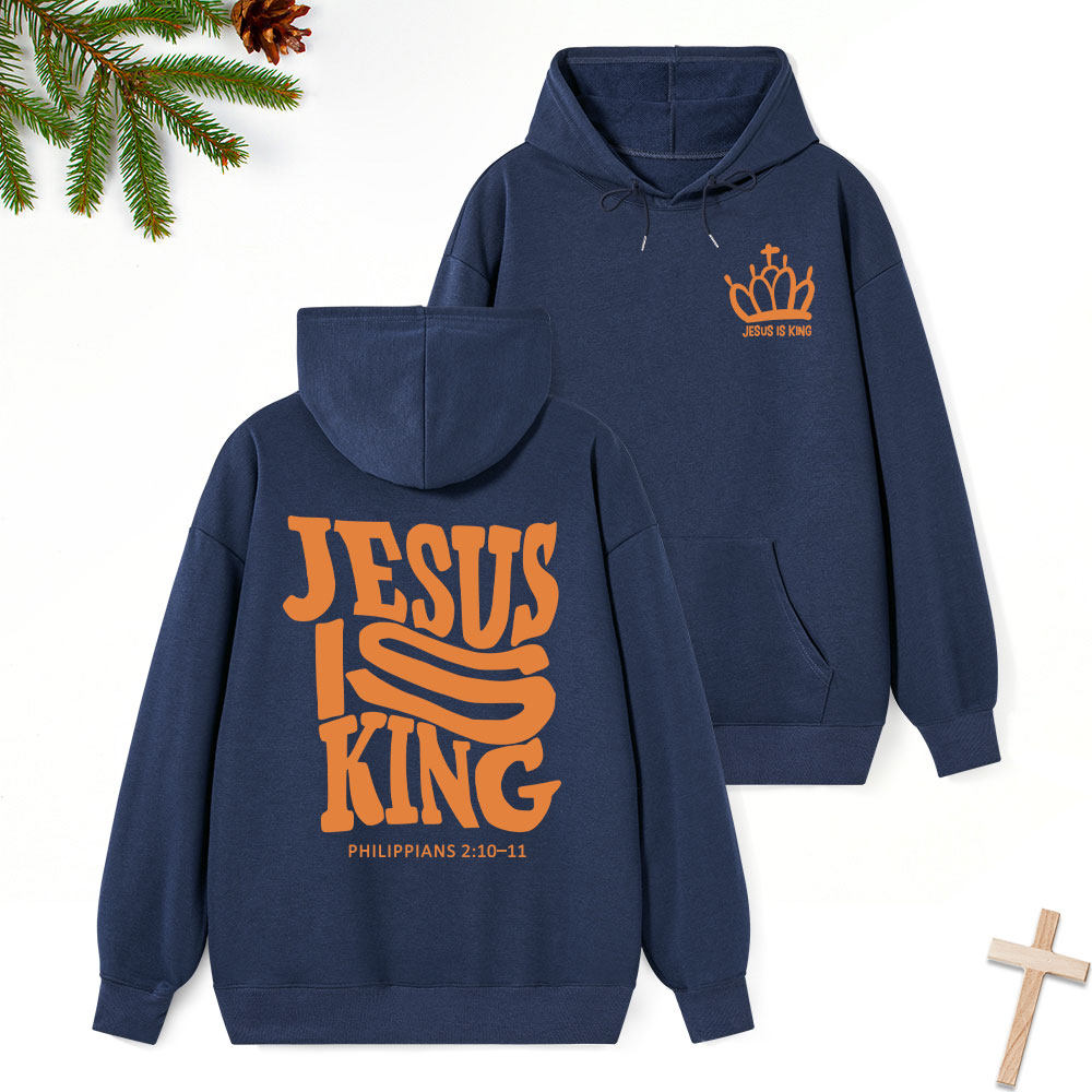 Jesus Is King Christian Classic Hoodie