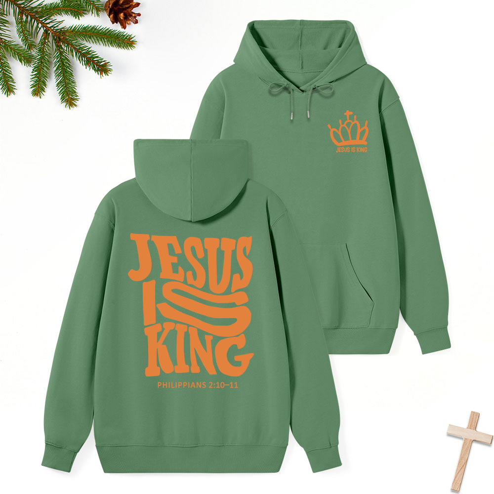 Jesus Is King Christian Classic Hoodie