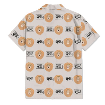 Jesus Is King Christian Hawaiian Shirt